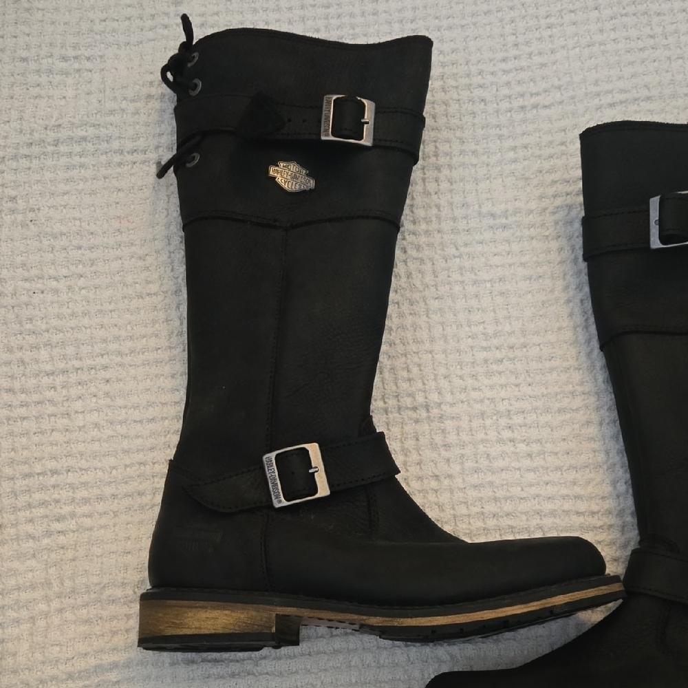 **NEW* Harley-Davidson Riding Boots - Picture 7 of 11